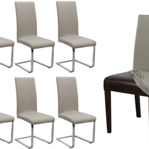 P-87213231689260-20260405183631.webp Unyqoos® Set van zes elastische stoelhoezen in katoen voor optimale bescherming