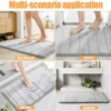Unyqoos® Luxe 3-delige badmatset van zachte microvezel met antislip en wasbare eigenschappen 80x50