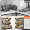 P-87213231710322-20260406102519.webp Unyqoos® Stijlvol en Functioneel Staand Kruidenrek met Verstelbare Hoogte en Messengreep, 3 Etages, Zwart Metaal