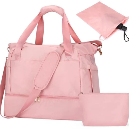P-87213231718580-20260406084033.webp Unyqoos® Stijlvolle 32L Reisrugzak voor Dames met Schoenenvak en Accessoirepakket