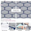 P-87213231738382-20260405113659.webp Unyqoos® Verwijderbaar en afwasbaar zelfklevend behang met geometrisch patroon