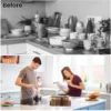 P-87213231761438-20260406094315.webp Unyqoos® Transparante en Stapelbare Koelkastorganizers met Handgrepen voor Keuken