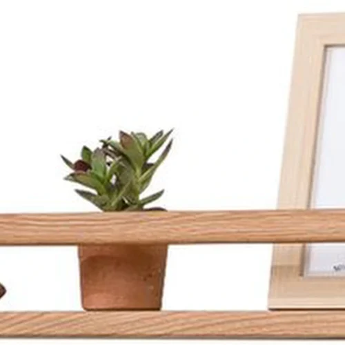 P-87213231769520-20260406081423.webp Unyqoos® Massief eiken wandplank voor kinderkamer en meer, eenvoudig te monteren