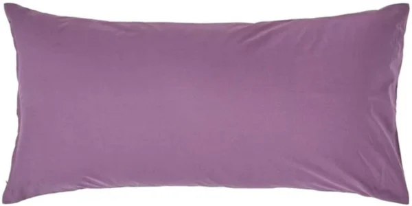 Unyqoos® Paarse kussensloop van Egyptisch katoen met ritssluiting voor optimaal slaapcomfort