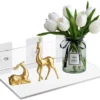 Unyqoos® Helder acryl wandrekken set voor stijlvolle en ruimtebesparende opslag