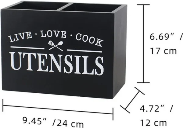 Unyqoos® Stijlvolle Grote Keukenorganizer Met Verwijderbare Bodem En Twee Praktische Vakken