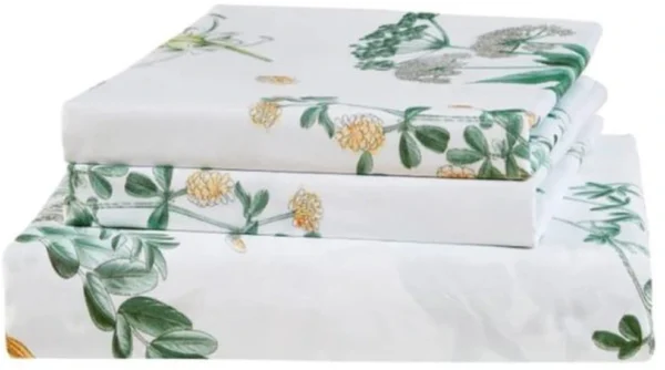 P-87213231920517-20260405103533.webp Unyqoos® Twee-delige bloemen dekbedovertrekset van microvezel met ritssluiting