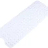 P-87213231924191-20260405135757.webp Unyqoos® Transparante antislip badmat met zuignappen en waterafvoer 100x40 cm