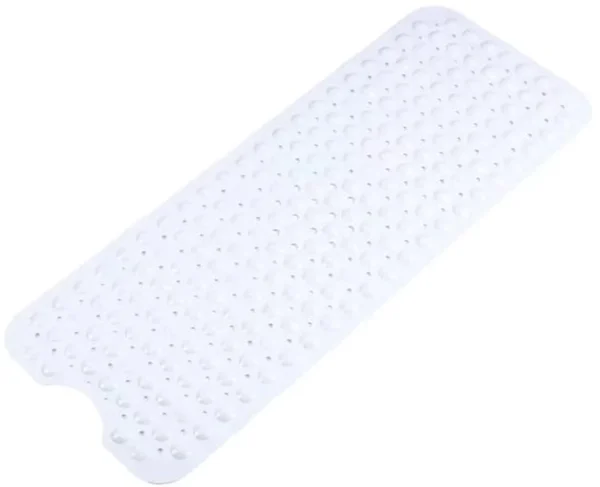 P-87213231924191-20260405135757.webp Unyqoos® Transparante antislip badmat met zuignappen en waterafvoer 100x40 cm