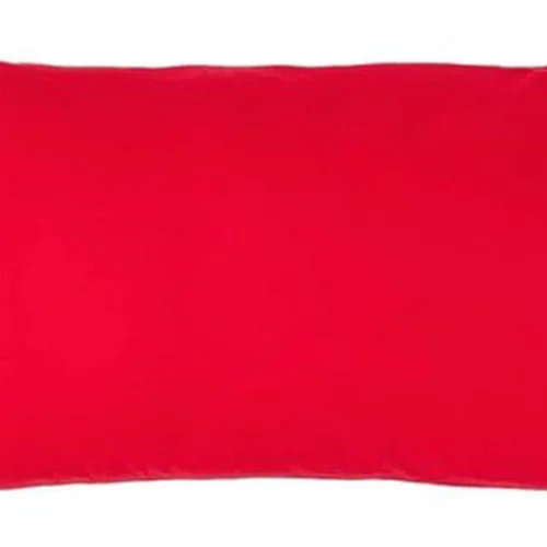 Unyqoos® Rode kussensloop van Egyptisch katoen met ritssluiting voor comfortabel slapen