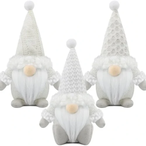 P-87213231974380-20260406093225.webp Unyqoos® Set van drie handgemaakte kerstkabouters voor sfeervolle kerstdecoratie