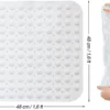 P-87213231975681-20260405135315.webp Unyqoos® Vierkante antislip douchemat met massage-effect en zuignappen 48x48 cm