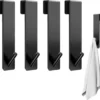 P-87213231991970-20260406114932.webp Unyqoos® Set van vier roestvrijstalen douchehaken voor glazen wanden zonder boren