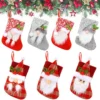 P-87213231992030-20260406093248.webp Unyqoos® Set van 7 kleine kerstkousen voor decoratie en cadeauverpakking