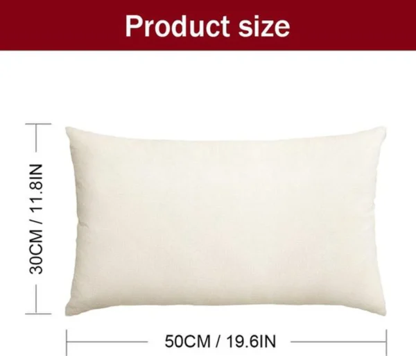 P-87213232007941-20260406111251.webp Unyqoos® Feestelijke linnen kussensloop met kerstpatroon voor binnen en buiten