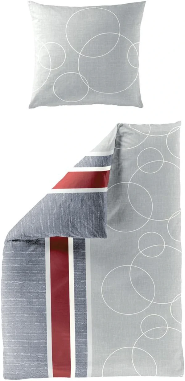 Unyqoos® Ademend en Onderhoudsvriendelijk Beddengoed van Katoen in Grijze Tint