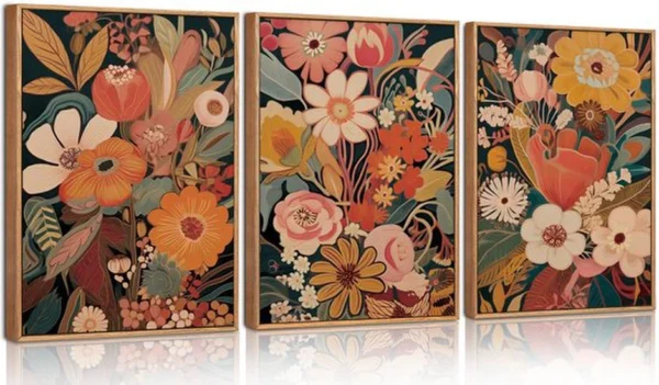 P-87213232034740-20260406123202.webp Unyqoos® Abstracte Botanische Canvas Kunst Set voor Minimalistische Wanddecoratie