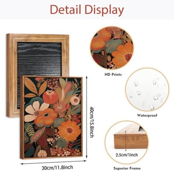 P-87213232034743-20260406123204.webp Unyqoos® Abstracte Botanische Canvas Kunst Set voor Minimalistische Wanddecoratie