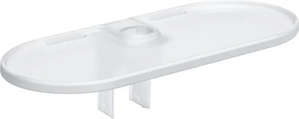 Unyqoos® Witte doucheplank voor gemakkelijke organisatie van badkamerbenodigdheden