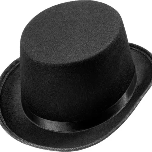 P-87213232081340-20260406093403.webp Unyqoos® Stijlvolle zwarte cilinderhoed voor kinderen voor feestelijke kostuums