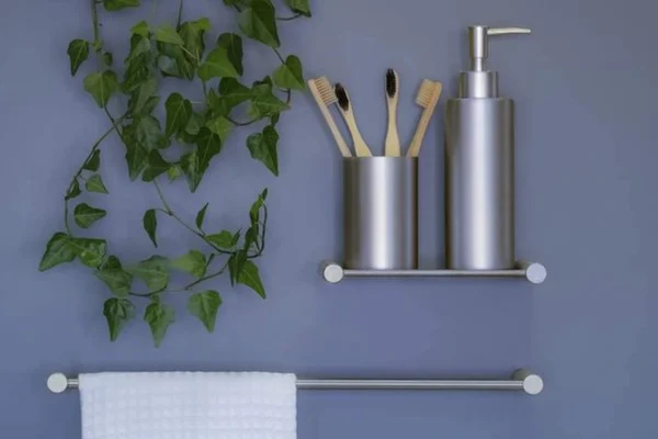 Unyqoos® Stijlvolle en Handdoekhouder van 40 cm voor Badkamer en Keuken, Eenvoudige Wandmontage