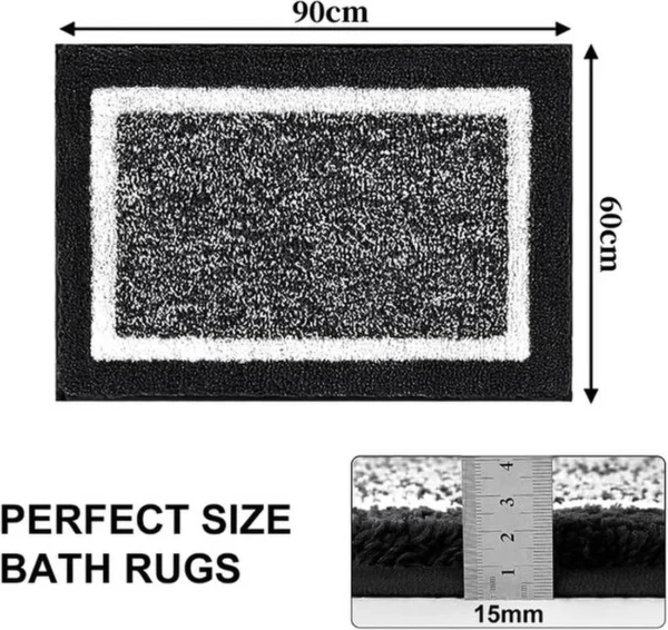 P-87213232124381-20260405135544.webp Unyqoos® Zacht en waterabsorberend badkamertapijt met antislip voor douche en toilet