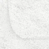 Unyqoos® Witte rechthoekige badmat van chenille met antislip en absorberende eigenschappen
