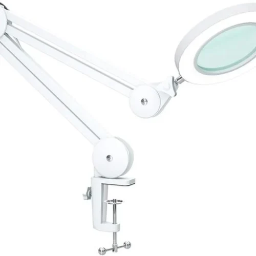 Unyqoos® Dimbare LED Vergrootlamp met Zwenkarm en Klem voor Gedetailleerd Werk