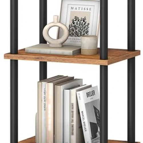 P-87213232145620-20260406081044.webp Unyqoos® Stijlvol en Ruim Boekenkast met Vijf Open Niveaus voor Thuis en Kantoor