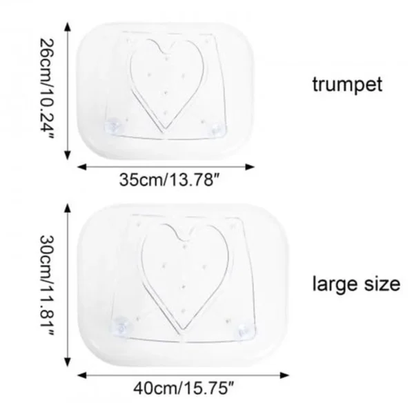 Unyqoos® Draaibare en transparante tafelorganizer voor efficiënte keukenopslag