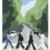 P-87213232156990-20260406123709.webp Unyqoos® Abstracte Canvas Hangposter met Muziekthema en Levendige Kleuren voor Muurdecoratie