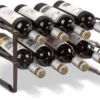 P-87213232194440-20260406110115.webp Unyqoos® Stapelbaar metalen wijnrek met ruimte voor 8 flessen in kelder of bar