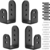 P-87213232234100-20260406115210.webp Unyqoos® Set van vier metalen U-hoekhouders voor stevige deurversterking