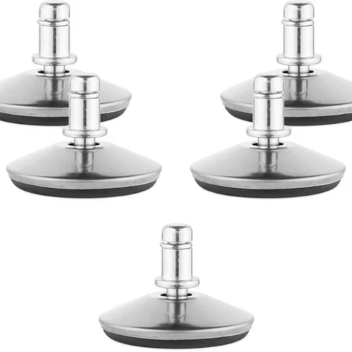 Unyqoos® Set van 5 vloerglijders voor bureaustoelen ter bescherming van harde vloeren
