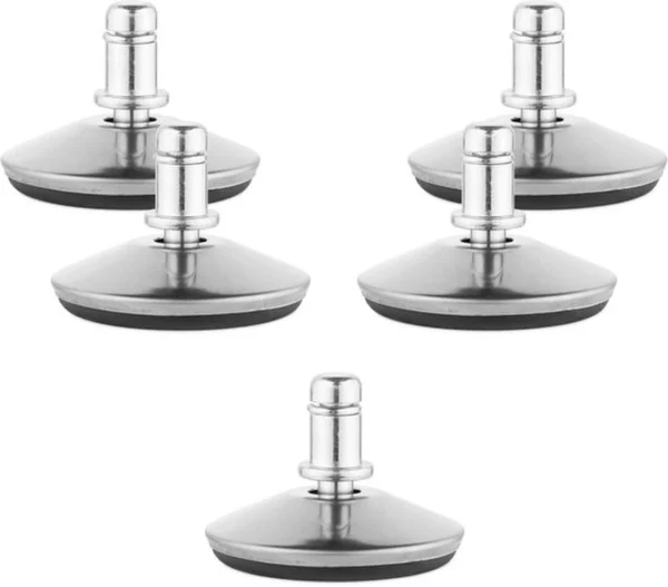 P-87213232239460-20260405183413.webp Unyqoos® Set van 5 vloerglijders voor bureaustoelen ter bescherming van harde vloeren