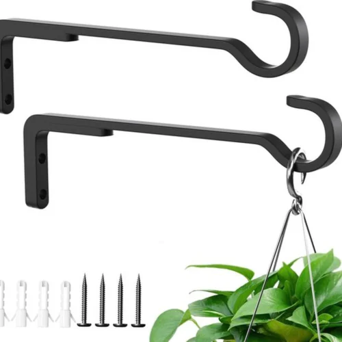 P-87213232248440-20260406115250.webp Unyqoos® Set van twee veelzijdige en roestbestendige wandhaken voor buiten en binnen