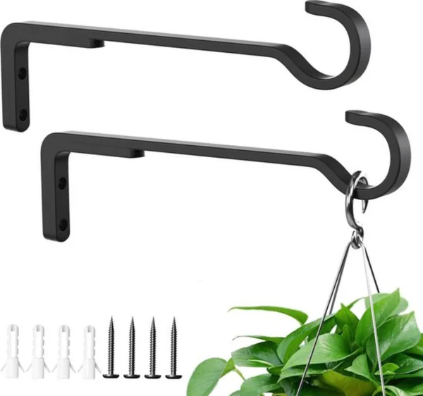 P-87213232248440-20260406115250.webp Unyqoos® Set van twee veelzijdige en roestbestendige wandhaken voor buiten en binnen