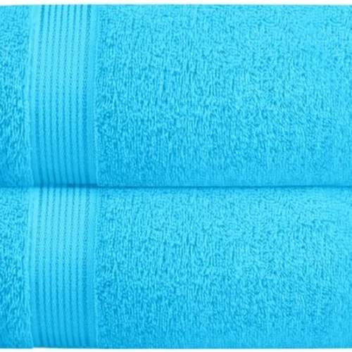 P-87213232261690-20260405182442.webp Unyqoos® Set van twee luxe badhanddoeken in turquoise blauw, ultra absorberend en sneldrogend, 70x140 cm