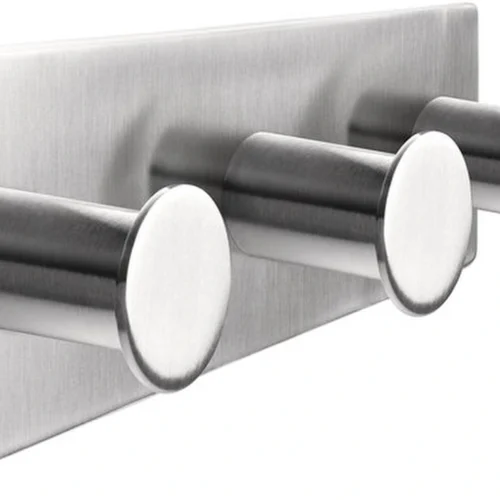 P-87213232274630-20260405181201.webp Unyqoos® Zelfklevende roestvrijstalen hakenlijst voor badkamer met drie haken