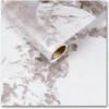 Unyqoos® Stijlvolle Onyx Witte Marmerfolie voor Interieurdecoratie en Makkelijk Onderhoud