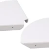 P-87213232304014-20260406080924.webp Unyqoos® Set van twee witte zwevende hoekplanken voor multifunctioneel gebruik in huis