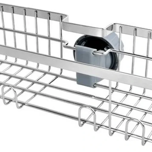 Unyqoos® Roestvrijstalen opbergrek voor douche zonder boren met grote capaciteit