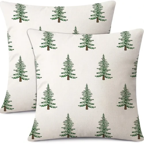 P-87213232359250-20260406111638.webp Unyqoos® Set van twee kerstkussenhoezen voor sfeervolle winterdecoratie in huis