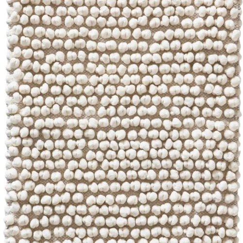 Unyqoos® Moderne Luxe Badmat met Popcornstructuur voor Stijlvolle Badkamers - 50 x 80 cm