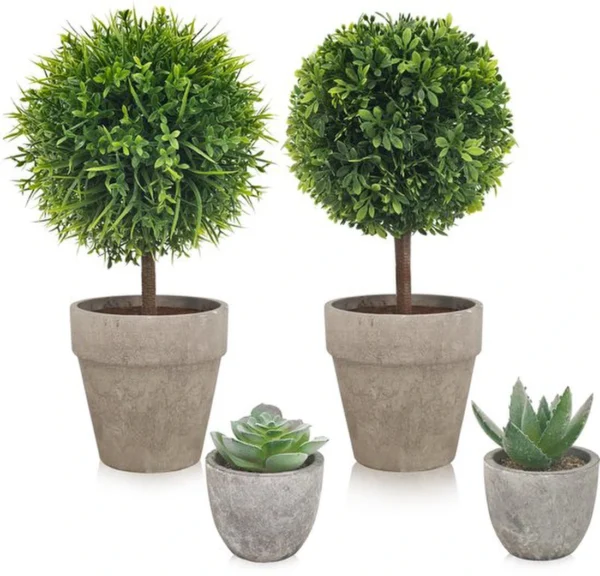 P-87213232403250-20260405135236.webp Unyqoos® Set van vier levensechte kunstplanten voor diverse interieurdecoratie