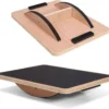 Unyqoos® Houten wiebelplank voor balans en kernkracht met antislip ontwerp