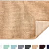P-87213232416120-20260405134120.webp Unyqoos® Absorberende en Zachte Antislip Badmat van Chenille Microvezel voor Badkamer