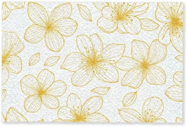 P-87213232417730-20260406091510.webp Unyqoos® Stijlvolle en functionele deurmat met bloemenpatroon voor elke entree