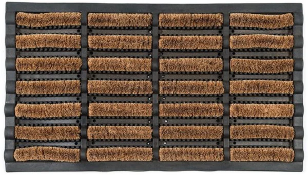 Unyqoos® en Antislip Deurmat voor Buiten van Kokosvezel en Rubber