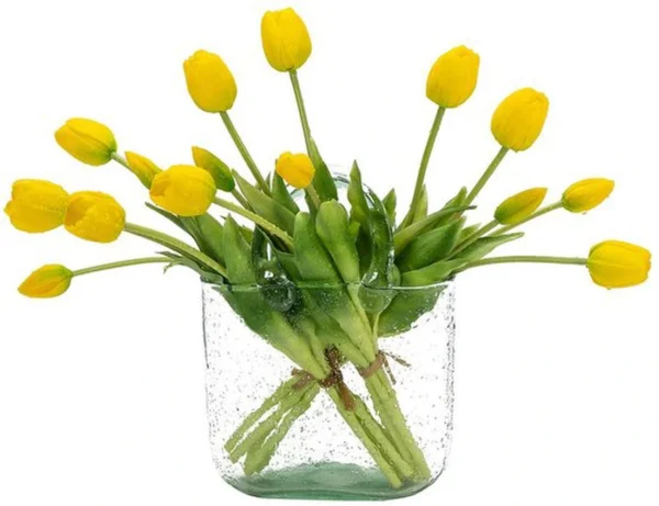 Unyqoos® Realistisch aanvoelende kunsttulpen voor decoratie in huis of feestgelegenheden